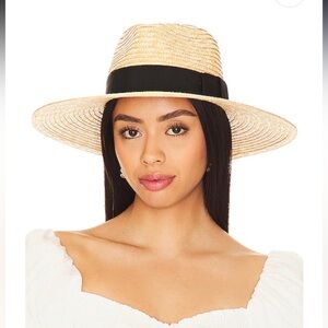 Brixton Joanna straw hat size XS in honey